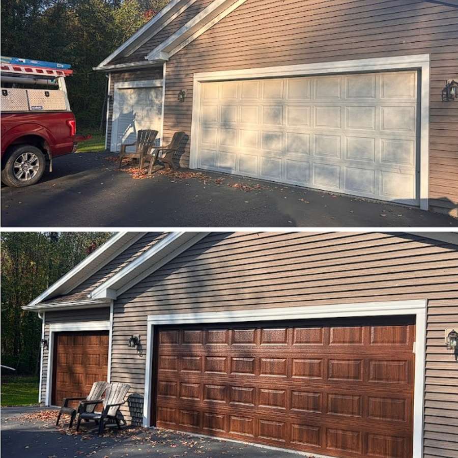 The environment and layout of Penfield both play a role in how garage doors wear out.
