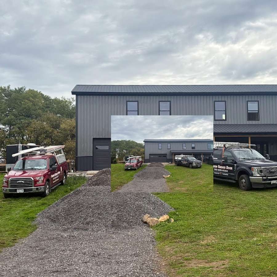 A garage door that has partially come off track is more than an inconvenience. It can become unstable very quickly.